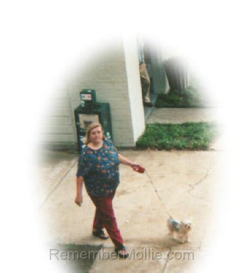 tina-mollie.jpg - She used to be able to dart up these stairs